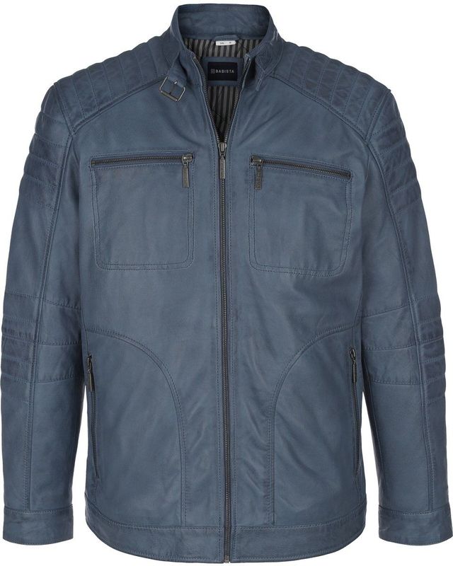 Babista - ZANZINO - Leren Jack - Blauw