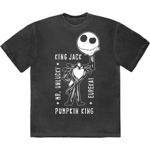 Disney The Nightmare Before Christmas - Headless Jack Heren T-shirt - S - Zwart