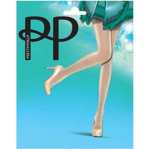 Pretty Polly Panty - Fashion - Glitter - Lurex - One Size -36/42 - Nude (Beige)
