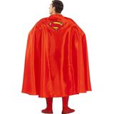 FUNIDELIA Superman Cape voor mannen - Man of Steel - Rood