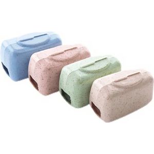 Consumerce® Hygiëne Tandenborstel Caps – Koker – Doosje – Tandenborstelhouder – Houder – Kapje – Hoesje – Beschermer – Reisetui – Opbergdoos – Reiskoker - Reis
