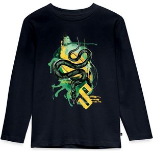 Harry Potter Zwadderich Slang Premium T-Shirt Kinderen Met Lange Mouwen