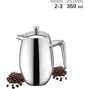 Cafetière, 350 ml, Dubbelwandig – Weis