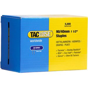 Tacwise nieten voor tacker - Type 90 - 40 mm - Gegalvaniseerd - 5000 stuks