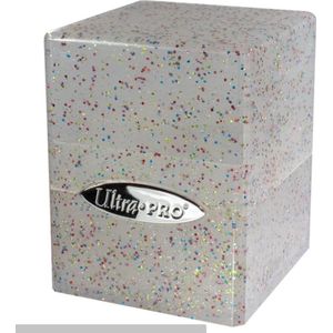 Ultra Pro Satin Cube Glitter Clear Deck Box