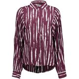 Vila - Vikirse fig ls shirt - Blouse - Paars - Lange Mouwen