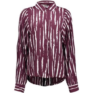 Vila - Vikirse fig ls shirt - Blouse - Paars - Lange Mouwen
