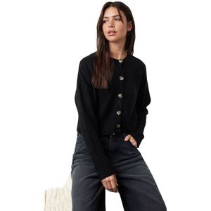 Trendyol Beige Crop Soft Texture Geknoopt Gebreid Vest Twoaw24Hi00198