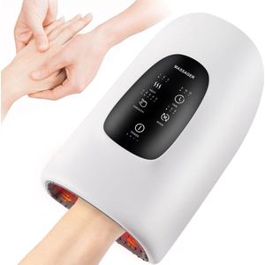 Kerstcadeau: een handmassage-apparaat Geschikt voor vrouwen/mannen, met druk- en verwarmingsfuncties; speciaal ontworpen Geschikt voor vrouwen; ook een cadeau Geschikt voor oma's/moeders.