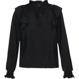 DreiMaster - Classic Look - Blouse - Tijdloos - Normale Pasvorm - Sleutelgathals