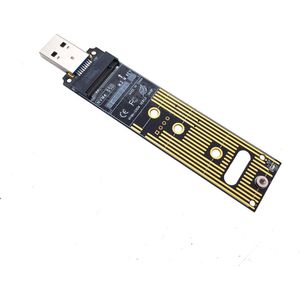 NVMe M.2 SSD Adapter - USB 3.1 - Geschikt voor Diverse Formaten