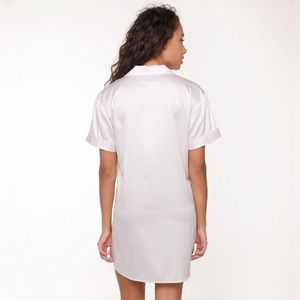 LingaDore Satijn Pyjama jurk - 6801PD - Cream - L
