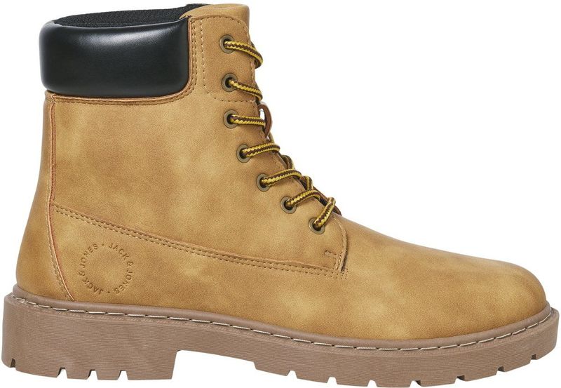 Jack & Jones - JFWAINSWORTH - Veterboots - Mosterd/Zwart