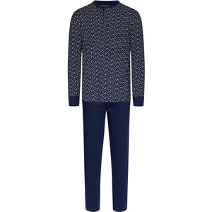 Katoenen herenpyjama met knopen 'cool fashion dashes'