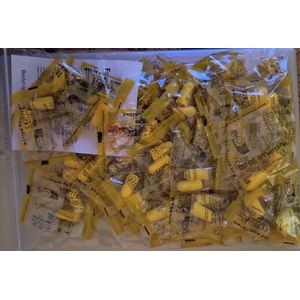 50 paar | Active Gear | Hoogste demping oordopjes SNR 38dB | oordopjes slapen | oordopjes snurken | oordopjes geluid