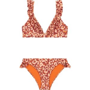 Meisjes bikini Bella Lush luipaard - Frozen choco bruin