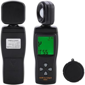 Digitaal Display Lux-Meter 1-200000 Lux As803 Verlichtingstester Ultra-Groot Bereik voor Helderheid en Real-Time Lichtmeting