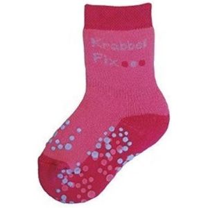 Ewers anti slip baby sokjes maat 18/19=74 fuchsia