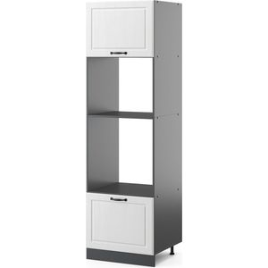 Vicco R-Line Keuken Magnetronkast – 60 cm Wit Landhuis
