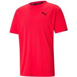 Puma - Train Graphic - T-shirt - Rood - Korte Mouwen