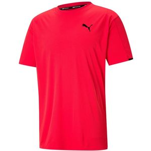 Puma - Train Graphic - T-shirt - Rood - Korte Mouwen