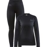 Craft Core Dry Baselayer Thermoset Dames - Zwart - Maat XL