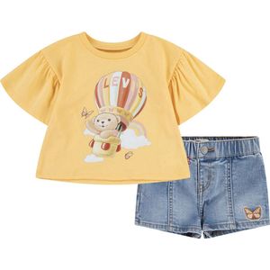Levi's - Kids 1EM173 Set - Geel - Jongens en Meisjes
