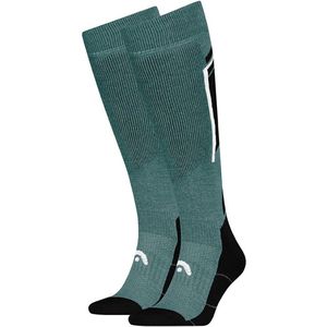HEAD - Skisokken - Zwart - Kneehigh 2-pack