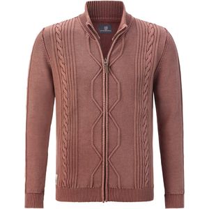 AKSELSKAR - Vest - Rood - Patroon