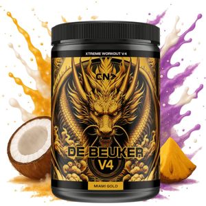 CN Supplements - Xtreme Workout V4 - Pre Workout - Miami Gold - 500 gram - 40 doseringen