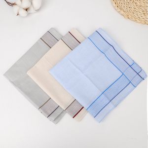 Zakdoeken - Heren - 12 zakdoeken - cadeauset - heren zakdoeken