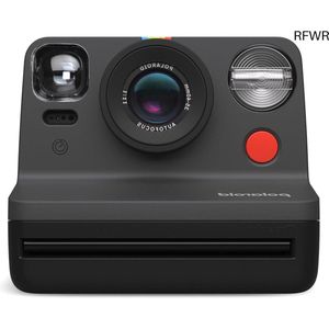 RFWR® Instant Camera Now Generation 2 - Zwart - Met USB-C Oplader en Dubbele Belichting