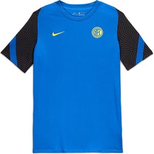 Nike Sportshirt - Maat S  - Mannen - blauw/zwart/geel