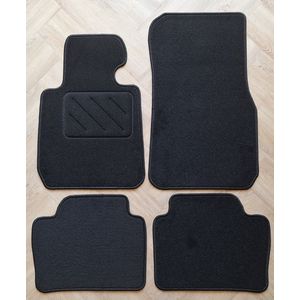 Automatten - Zwart - Op Maat Geschikt voor BMW F30 3 Serie 2011-2019 - 4 Delige Set