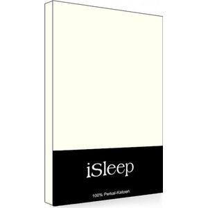 iSleep Perkal Kussenslopen (2 stuks) - 60x70 cm - Licht Beige