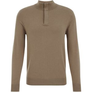 WE Fashion - Trui - Kaki - Slanke Pasvorm - Lange Mouw