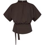 SisterS point - T-shirt - Bruin - Dames