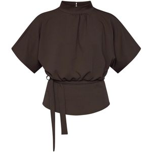 SisterS point - T-shirt - Bruin - Dames