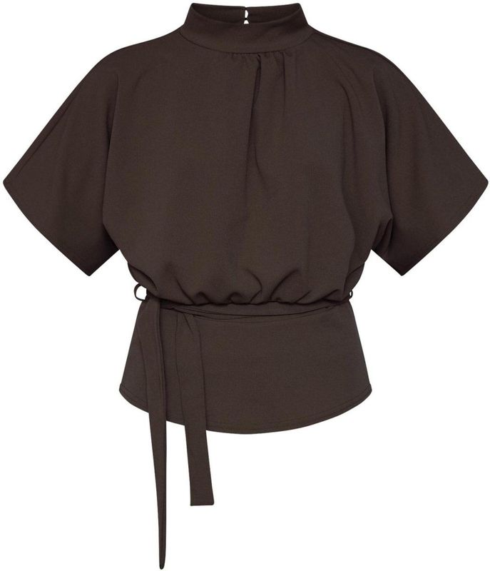 SisterS point - T-shirt - Bruin - Dames