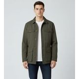 ECOALFvoor mannen. MCMGAJKATLAS0168W25-424 Atlas jas groen (S), Casual, Duurzaam, Gerecycled Katoen