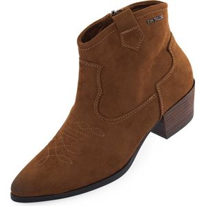 Women's Shoes Tom Tailor Stiefelette Damen Cognac, 42