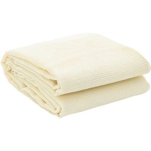 vidaXL - Tenttapijt - 3,5x2,5 - m - crèmekleurig