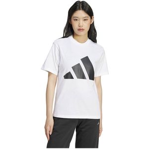 Adidas - Essentials Big Logo - T-shirt - Wit - 100% Katoen
