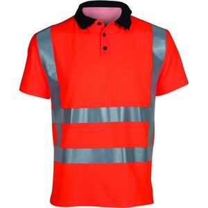 Havep 7520 Polo RWS Fluo Oranje maat L