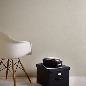 A.S. Création behang effen beige en crème - AS-380242 - 53 cm x 10,05 m