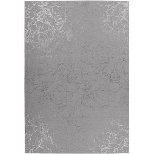 Bijou - Vloerkleed - Taupe/Zilver - Marmer - 160x230 cm