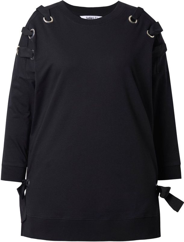 Angel of Style Angel of Style - Dames - Sweatshirt comfortabele pasvorm - Zwart - Maat 42