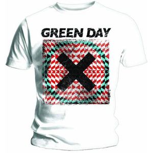 Green Day Heren Tshirt -XXL- Xllusion Wit