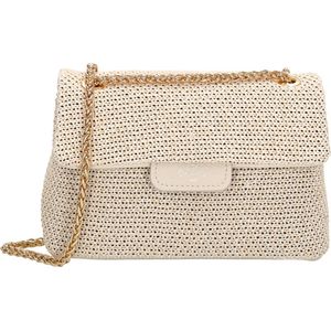 Charm London Elisa Crossbody Schoudertas - Avondtasje - Crème