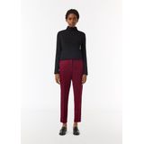 COMMA Pantalon  bordeaux